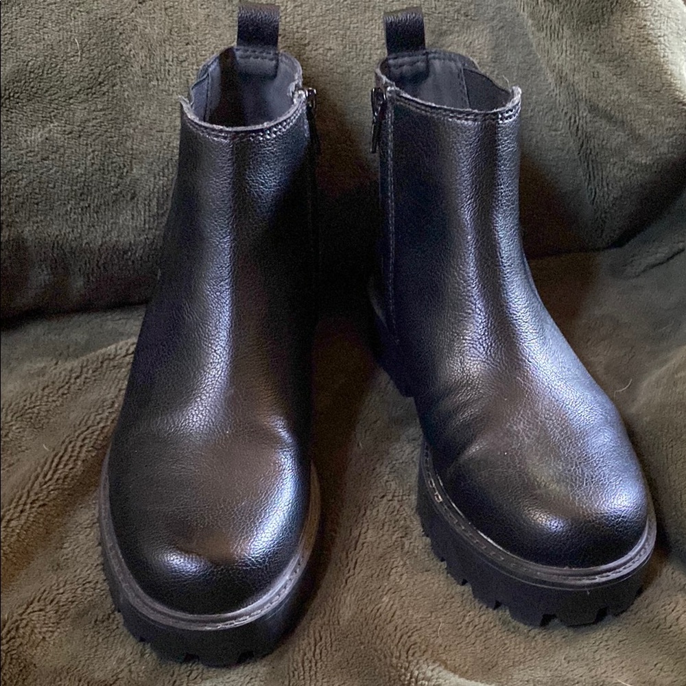 Black Kids Boots